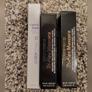 NIB Color Street Cuticle Balm And Mascara